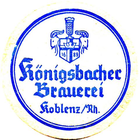 koblenz ko-rp knigs rund 1stg 3a (215-u koblenz logo fetter-blau)